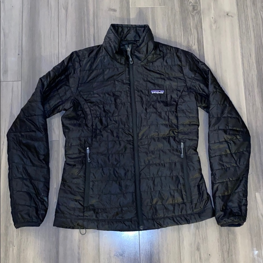 Black Patagonia Nano Puff Jacket